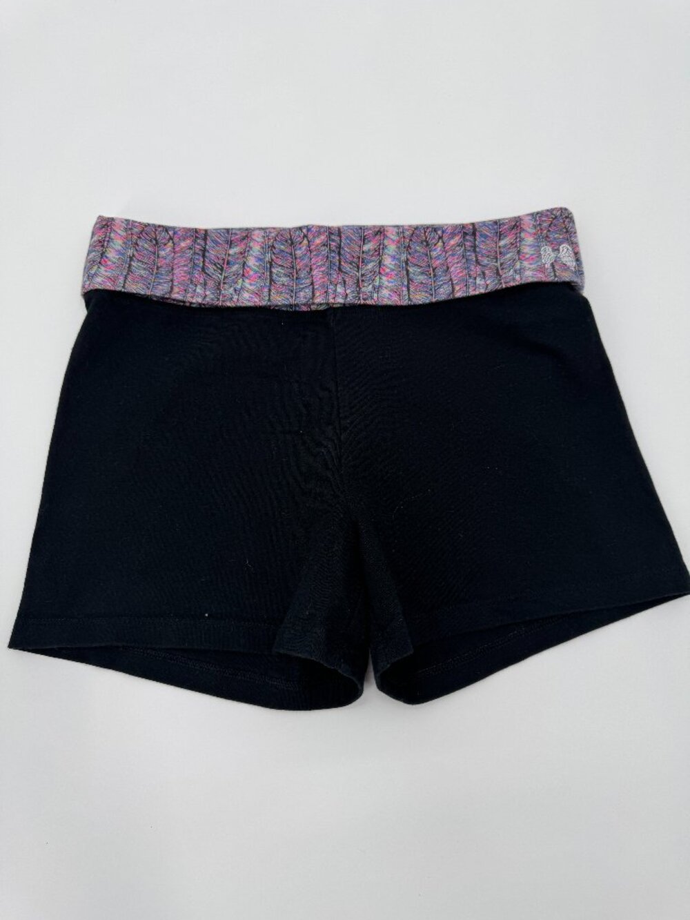 Victoria’s Secret Y2K Foldover Angel Wing Yoga Booty Shorts Size S